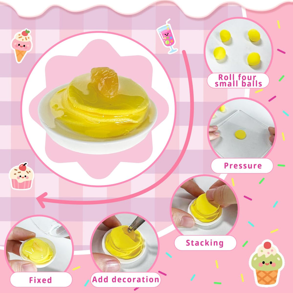 BEIREG Mini Bake Shop display cabinet showcases finished mini treats and keeps craft space tidy