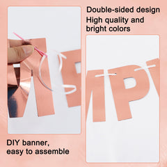 BEISHIDA threading tools simplify stringing the banner for a clean display.