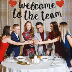 BEISHIDA durable card-stock banner for sturdy, reusable party decor.