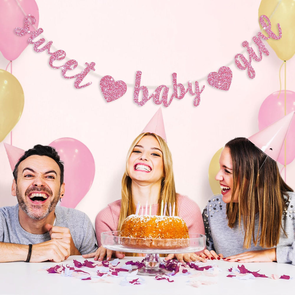 BEISHIDA birthday banner for girls adds charm to celebrations