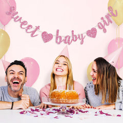 BEISHIDA birthday banner for girls adds charm to celebrations