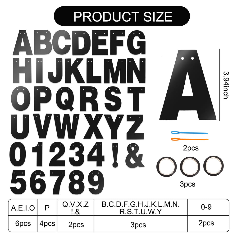 BEISHIDA assembly ropes and threading tools enable quick stringing of letters.