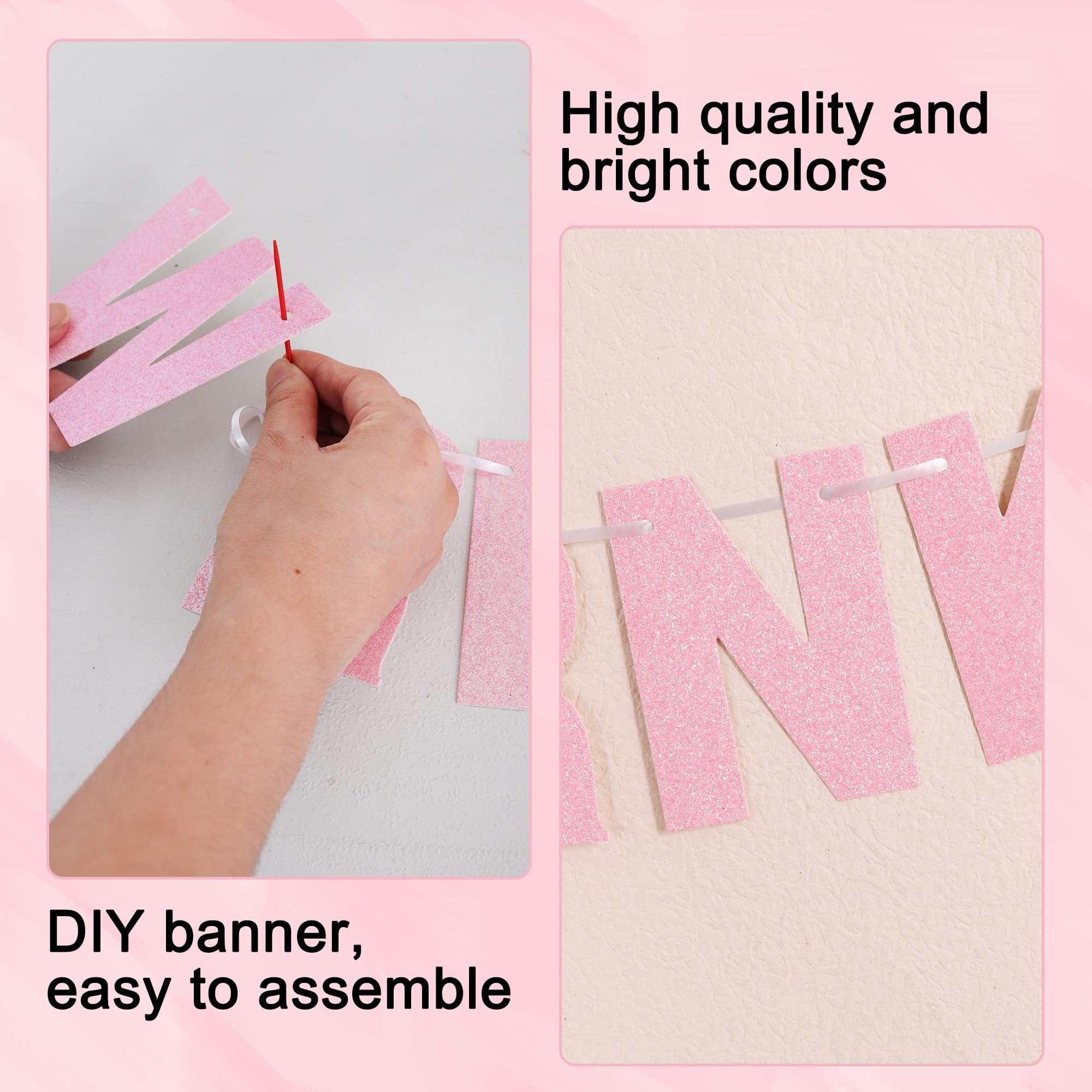 BEISHIDA DIY letters and numbers set ready for customized banners