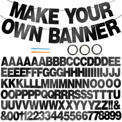 BEISHIDA double-sided banner letters for customizable celebrations; easy to assemble.