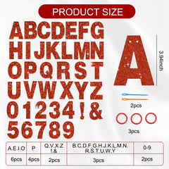 BEISHIDA letters and numbers DIY banner kit ready for creative personalization.