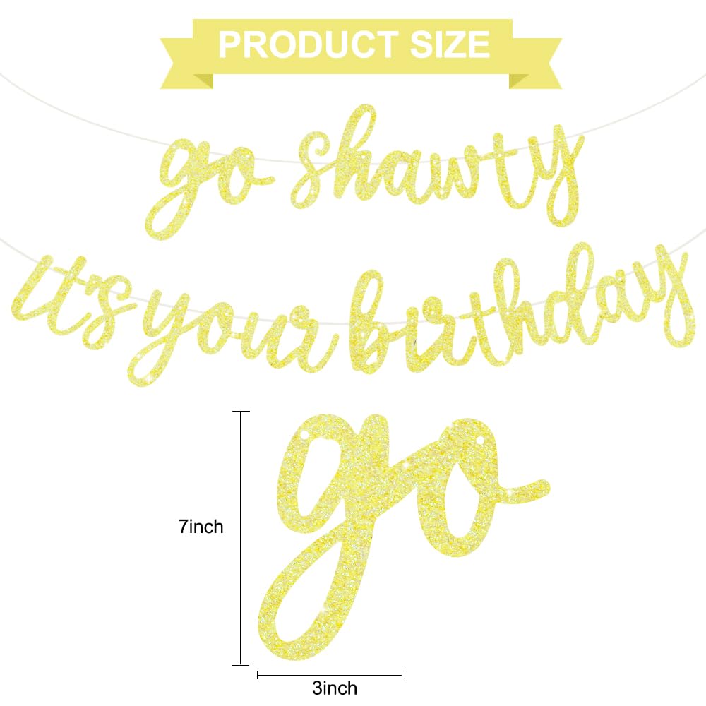 BEISHIDA pre-strung birthday banner ideal for mantels and photo backdrops.
