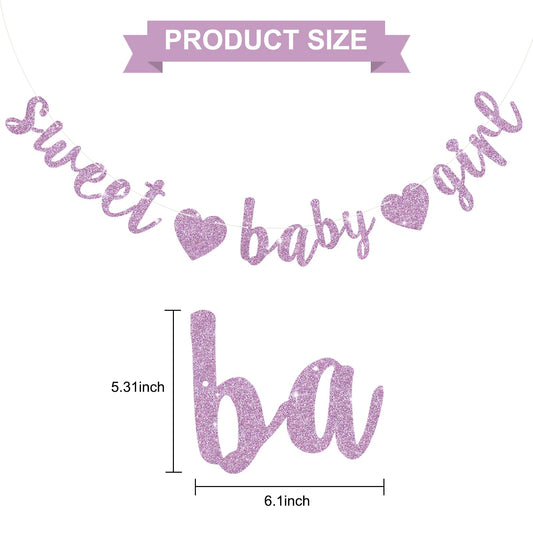 BEISHIDA pre-strung banner saves time; ready to hang for baby shower decorations.