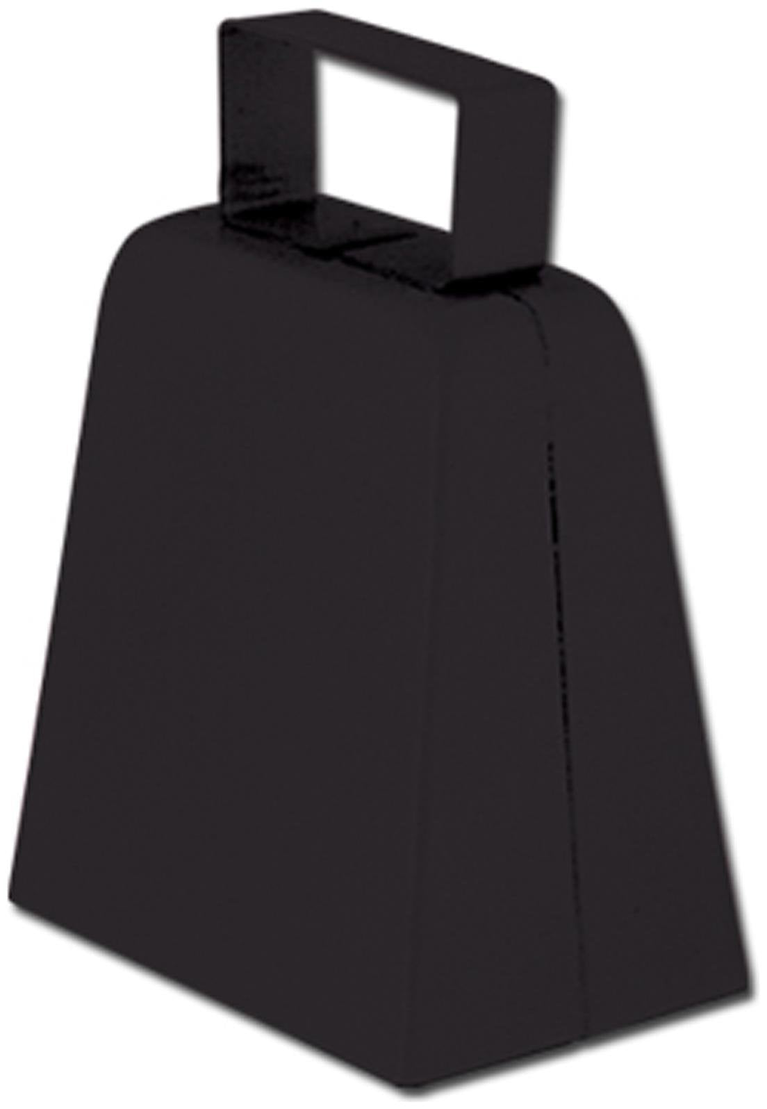 Beistle black cowbell noisemaker 4in adds festive energy for parties and celebrations.