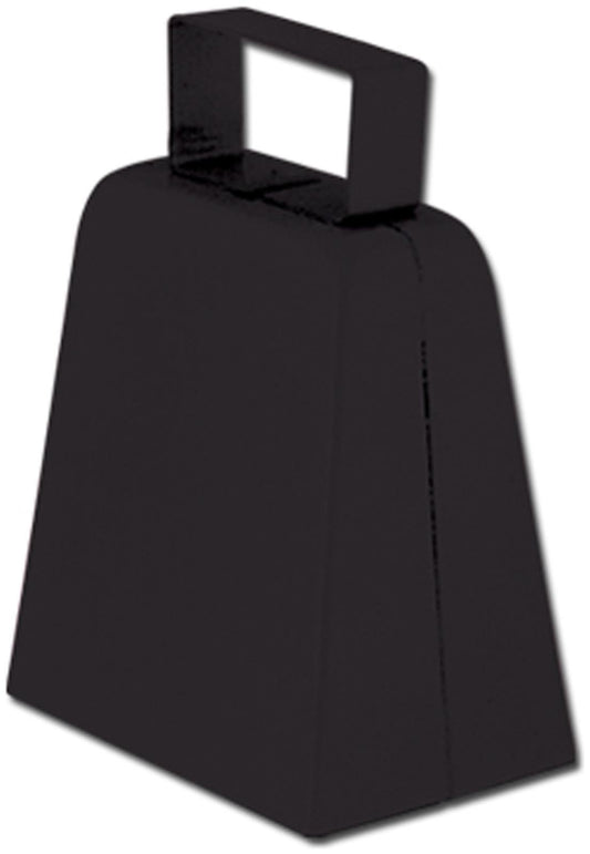 Beistle black cowbell noisemaker 4in adds festive energy for parties and celebrations.