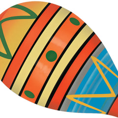 Beistle Fiesta Maracas 8in in use, great for Cinco de Mayo celebrations and lively music.