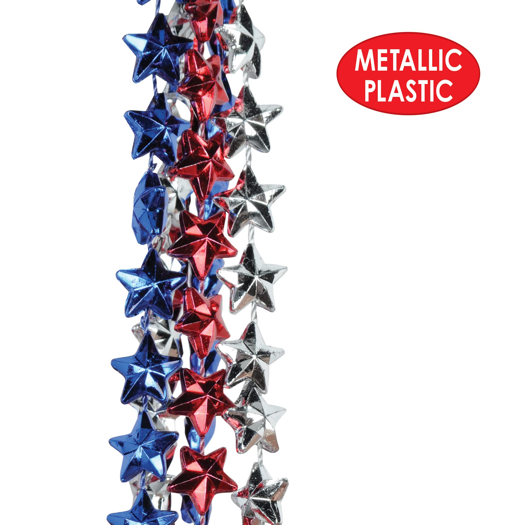 Beistle Star Beads versatile accessory for costumes and themed events.