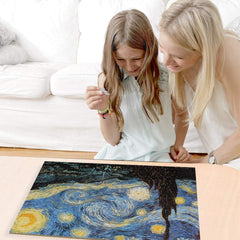 BEIWO Starry Night puzzle makes a thoughtful gift for art lovers and puzzle fans