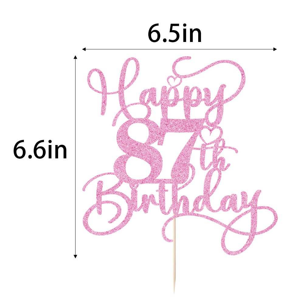 Bejotaa glitter cake topper sparkles on cakes