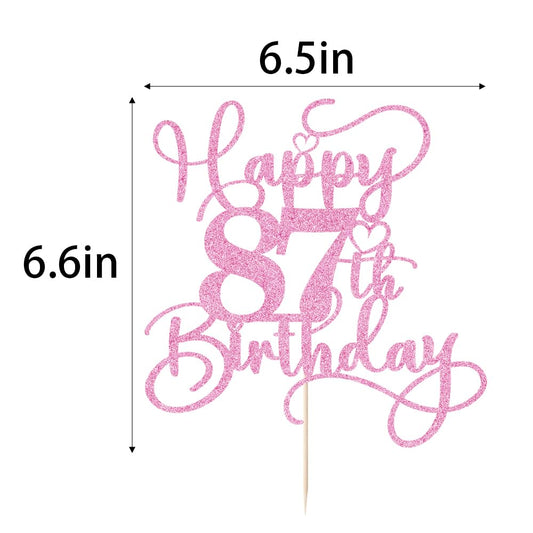 Bejotaa glitter cake topper sparkles on cakes