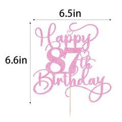 Bejotaa glitter cake topper sparkles on cakes
