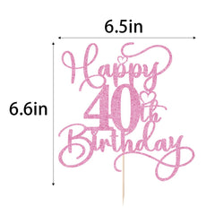 Bejotaa pre-assembled cake topper saves time, ready to place.