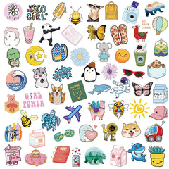 Bekayshad laptop stickers VSCO aesthetic for personalizing devices.