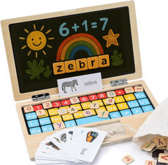 BEKILOLE BekiPad lid open shows tactile keyboard for imaginative play.