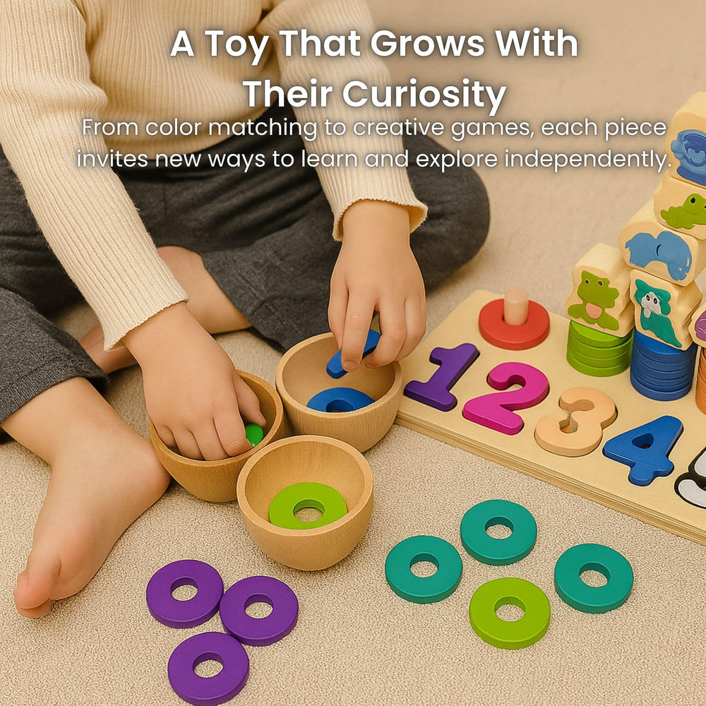 BEKILOLE Gift-ready learning toy for 2-3 year olds