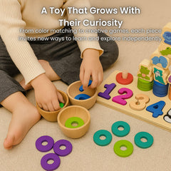 BEKILOLE Gift-ready learning toy for 2-3 year olds