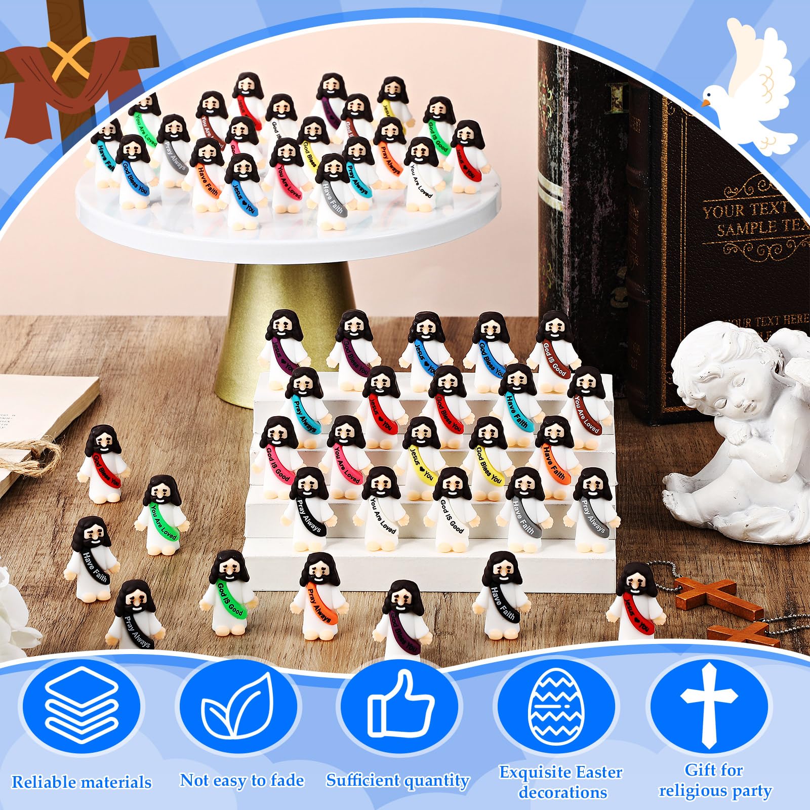 Bememo Easter gift Jesus figures can be hidden or shared at parties
