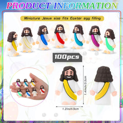 Bememo Jesus toy PVC durable figure for safe classroom play