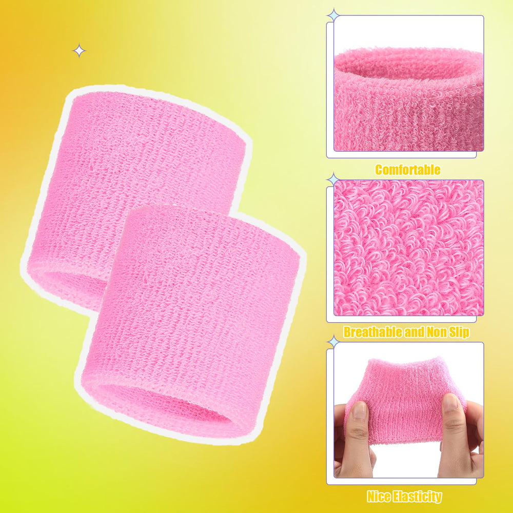 Bememo neon wristbands for kids with size to fit most