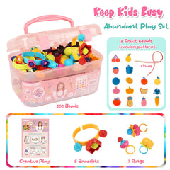 BEMITON easy snap-beads for quick, mess-free creative play.