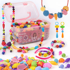 BEMITON pop beads jewelry kit for creative kids' bracelets and decorations.