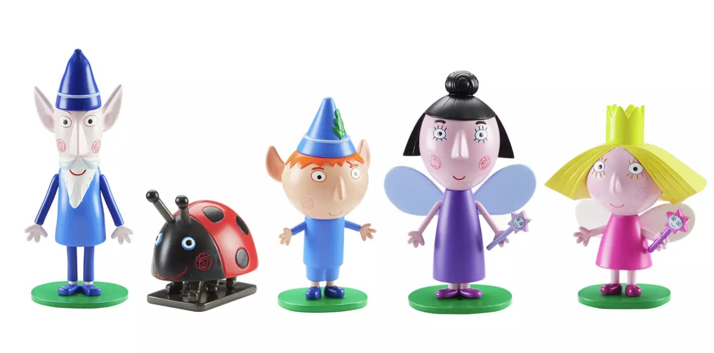 Ben & Holly Wise Old Elf figure with removable base for imaginative play.