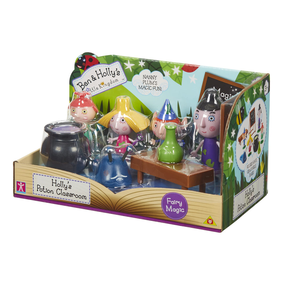 Ben & Holly Magic Potion Class: Figures with detachable bases for versatile posing.