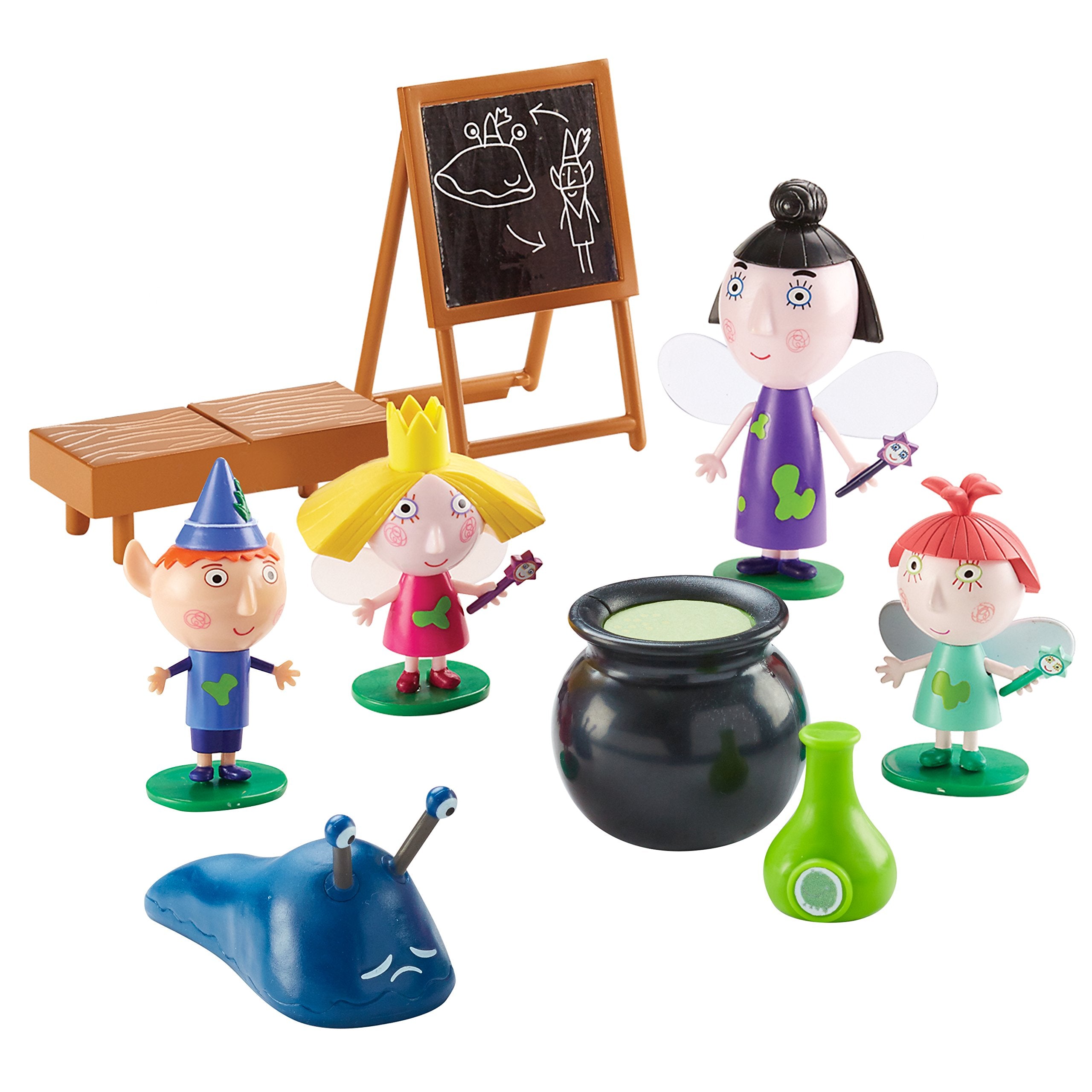 Ben & Holly Magic Potion Class: Nanny Plum figures ready for imaginative play.