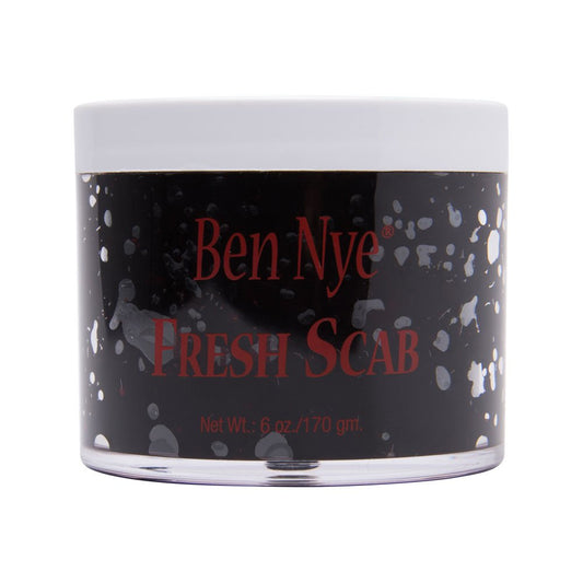 Ben Nye Fresh Scab 6 oz brownish-blood tint for dried blood effects; washable.
