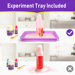BenBen Geode experiment kit revealing crystals and surprise interiors