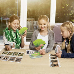 BenBen Go Fish supports learning at home with safari animal matching skills.