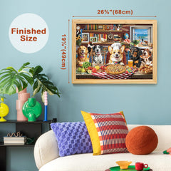 BenBen high-density puzzle board delivers sturdy pieces for repeated use.
