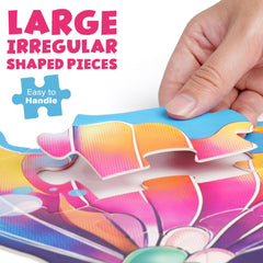 Interlocking pieces of BenBen mermaid puzzle for easy assembly