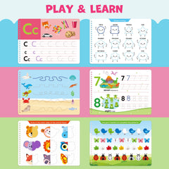 BenBen Plastic-Coated-Pages: durable waterproof pages ideal for busy hands and mess-friendly learning.