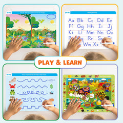 BenBen search-and-find scene encouraging visual scanning during activities.