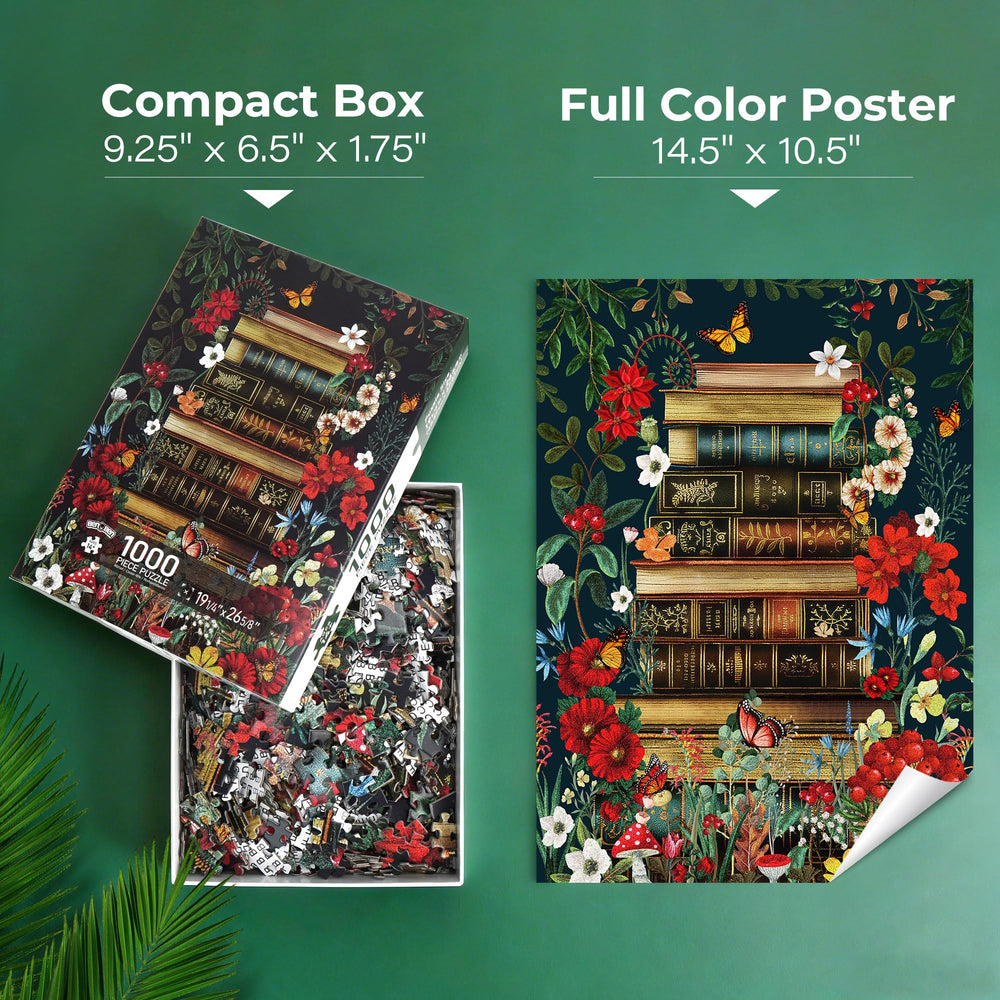BenBen puzzle includes poster and reference guide for progress tracking.