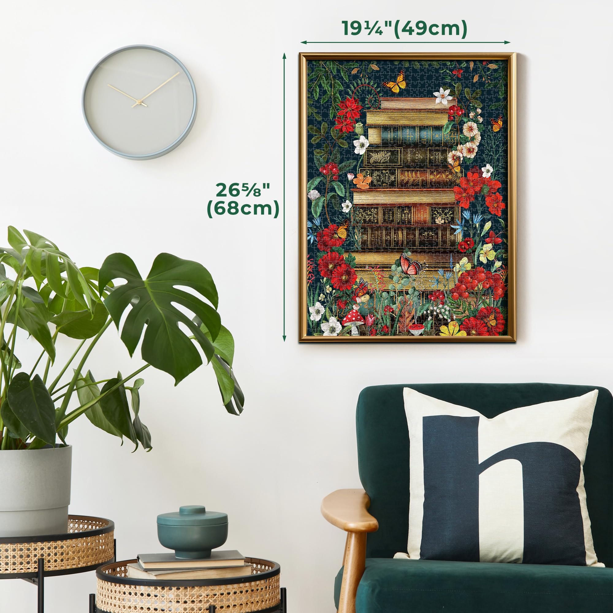 BenBen puzzle no-glare ink printing delivers rich colors and sharp details.
