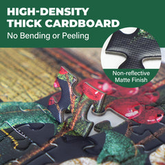 BenBen puzzle tight-fit edges ensure clean joins and easy handling.