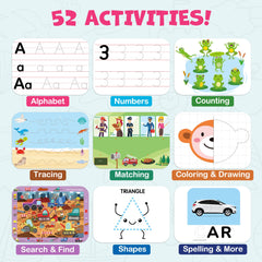 BenBen Tracing Letters-Numbers: practice that builds pen control and recognition.