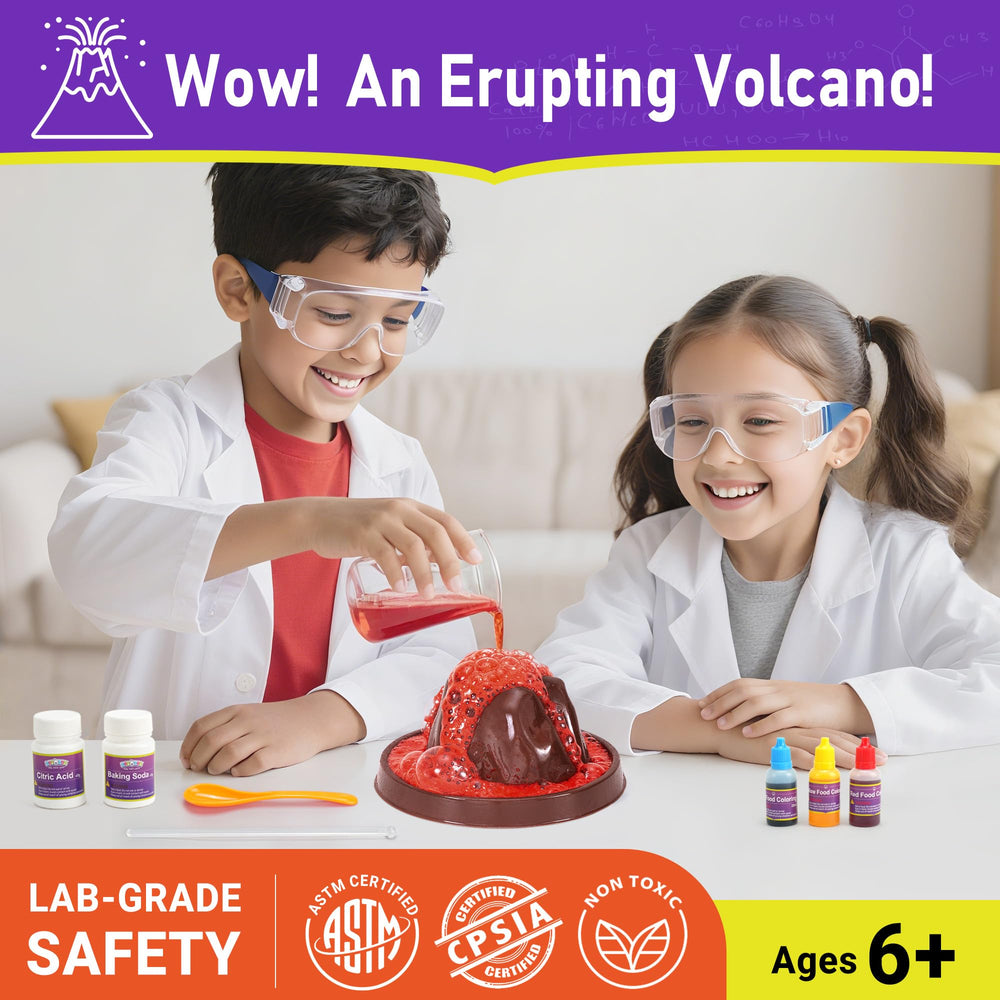 BenBen Volcano Experiment Setup enables safe, engaging demonstrations.