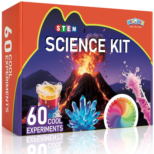 BenBen Volcano science kit close-up supports hands-on learning and curiosity.