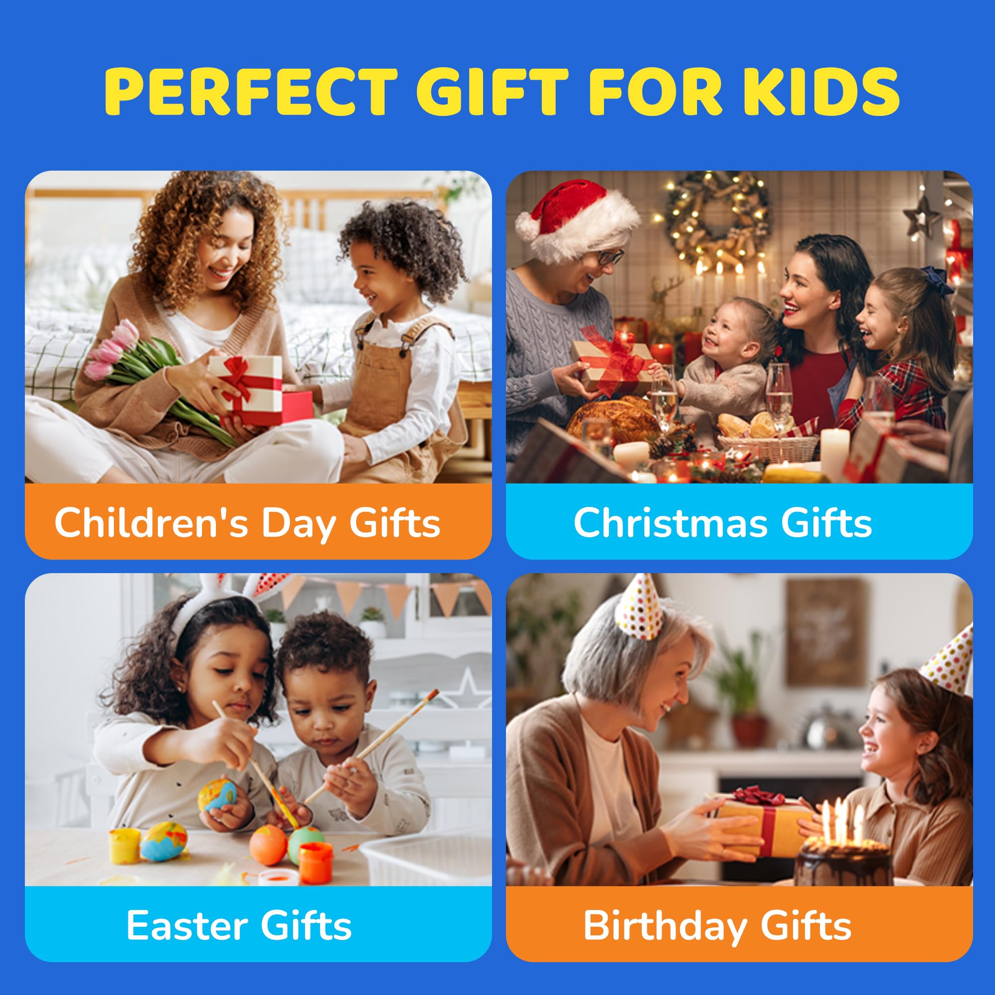 BenBen puzzles - bright colors with outlines aid easy matching.