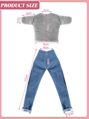 Bencailor T-shirt outfits add casual charm to daily doll play