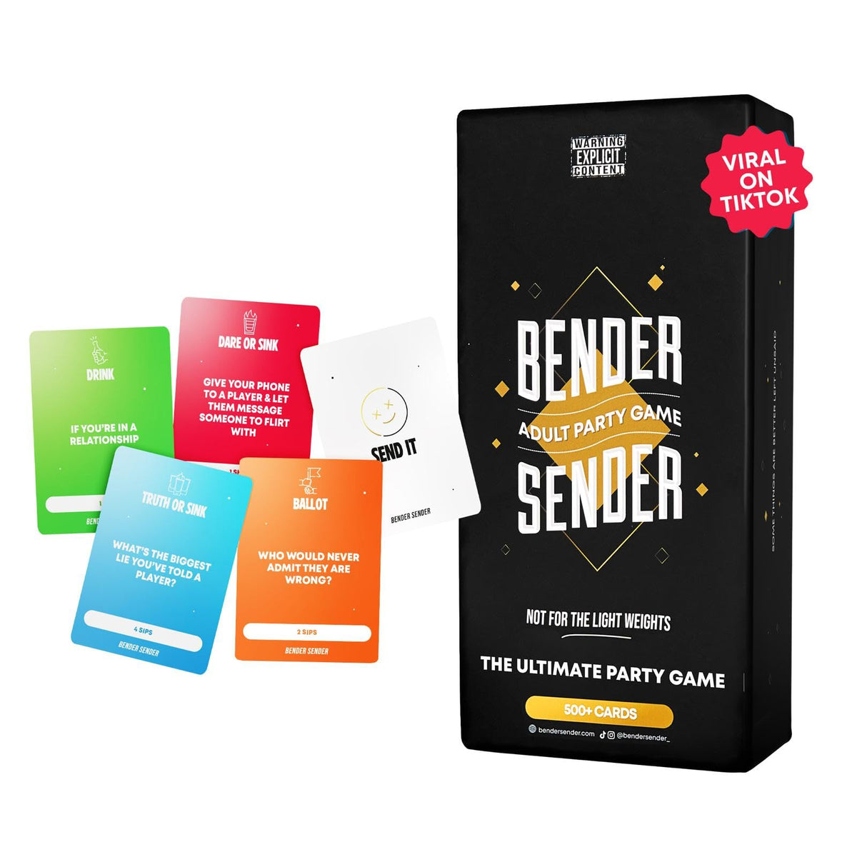 Bender Sender unboxing reveals a bold party game that sparks conversation