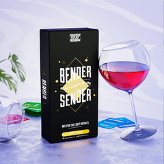 Bender Sender living room setup creates a lively game night vibe in any space