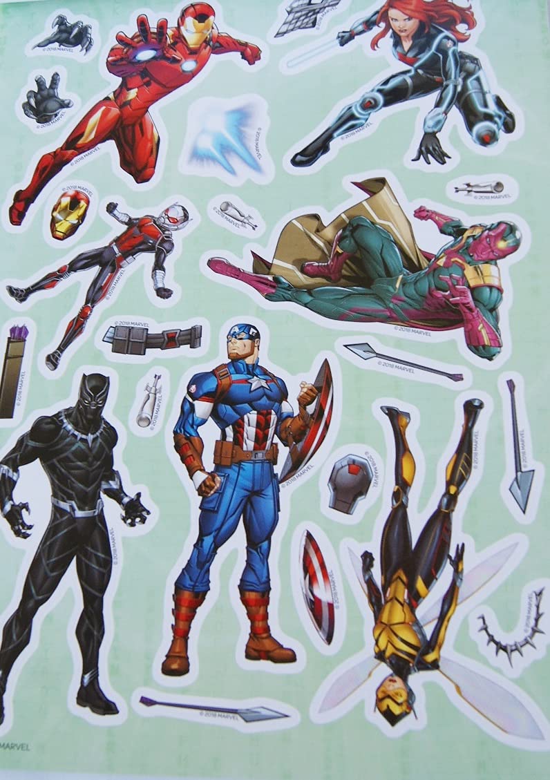 Full-color sticker scenes showcase dynamic adventures for kids' storytelling practice.